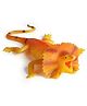 SUPER TOY Reptile Toy for Kids Realistic Gecko Lizard Figurine Rubber Animal Cold Blooded Lifelike Soft Prank Toys Educational Gift Boys Girls