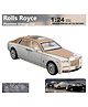 ADKD 1:24 Scale Die Cast Rolls Royce Phantom Car Model Metal Car with Openable Doors & Pull Back with Sound and Light - (Colour May Vary/ Random Color)