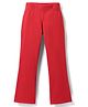 Honeyhap Premium Cotton Knit Full Length Solid Coloured Jeggings With Bio Finish - High Risk Red