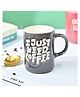 VON CASA Grey Mug (I Just Need Coffee) - 420 ml