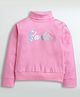 Barbie by Tiny Girl Full Sleeves Brand Name Printed Top - Pink