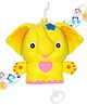 Bunie Hanging Elephant Music Bell Toy for Babies Yellow