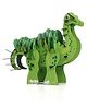 Play Nation Wooden DIY 3D Dinosaur Craft Puzzle Toy - 30 Pcs | Puzzle For Boy & Girls|Preschool Learning|Educational toys|Gift For Kids