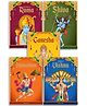 Children's First Mythology Stories - Pack of 5 books (Ram, Shiva, Hanuman, Ganesha, Vishnu) Story Books Pack of 5 Books - English