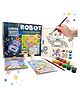 Craftopedia Diy 4 In 1 Canvas Painting Art & Craft Set - Robot
