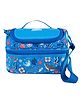 Smily Kiddos V3 Double Decker Lunch Bag  Baby Shark Design, Blue
