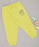 Pantaloons Baby Cotton Beach Theme Printed Track Pants - Lime Green