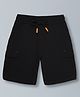 Plum Tree Cotton Cargo Shorts - Black