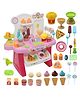 YAMAMA Role And Pretend Play Toys For Kids Battery Operated Supermarket Play Set Toys With Sound Pretend Play Home Supermarket Kitchen Toy  37 Pieces  (Color And Design May Vary)