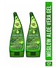 Meglow Aloe Vera Gel for Intense Hydration | Get Soft, Smooth & Nourished Skin- Set of 2 x 125g