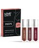 Love Earth Liquid Mousse Matte Lipstick  Deeps - Pack of 3