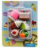 Comercio Dessert & Fast Food Themed Combo Pack Erasers Set of 12 - Multicolour
