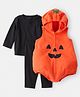 Carter's Full Sleeves Hooded Halloween Theme Costumes - Orange