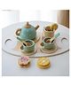Eduspark Pretend Play Wooden Tea Set - Multicolor