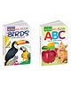 My First Big Picture Board Book ABC AND Birds : Educational books for young children, Fun learning picture books for kids, Toddler learning board book | Pack of 2 board books