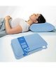 WELLGIVER Ergonomic Memory Foam Pillow for Neck Pain,  Blue Colour, Pack of 2