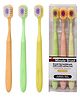 FunBlast Multi Angle Broad Tip Soft Bristles Tooth Brush Set  Pack of 3 Multicolor