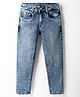US Polo Assn Cotton Denim Full Length Jeans- Mid Blue