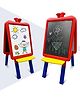 Hop N Play Black and White Board, Portable Educational Board with Stand, Double Sided Learning Easel for Drawing & Writing