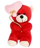 Tickles I Love You Heart Balloon Teddy Soft Stuffed Plush Toy - Red