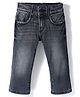US Polo Assn Cotton Knit Full Length Washed Jeans - Grey