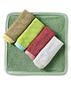 OHMS Terry Knit Wash Cloth Pack of 5 L 24 x B 23 cm - Multicolor