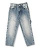 LEO Denim Mild Washed Carpenter Jeans - Blue