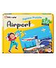 Mittimate Airport Jigsaw Puzzle  36-Piece Cardboard Puzzle for Kids  Fun, Learning & Perfect Birthday Gift