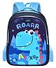 Frantic Height 16 Inches Premium Quality Blue Roarr Dinosaur bag for Kids