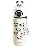 Little Surprise Box 3D Panda Stainless Steel Bottle White - 550ml