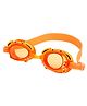 KARBD Swimming Goggles Crab Cartoon Design Universal Size for Kids - Orange