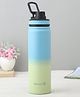 Servewell Thunder Pro Vacuum Stainless Bottle Green & Light Blue - 725 ml