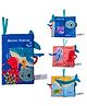 Adore Animal Kingdom Baby Cloth Tail Books- Marine Theme - English