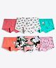 Ariel Cotton Blend Pack Of 6 Camouflage & Unicorn Printed Hipsters - Multi Colour