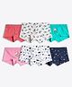 Ariel Cotton Blend Pack Of 6 Animals & Hearts Printed Hipsters - Multi Colour
