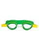 Little Surprise Box, 3D Monster Back Anti Fog UV Protection Leakproof Design Swim Goggles - Lime Green & Yellow