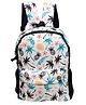 Happile Height 16.5 Inches Backpack beach theme white color (Apt for kids )-23 litre