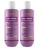 7DAYSNATURAL Set Of 2 Ultra + Protein Shampoo For Hair Fall -250ml Each