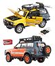 Magicwand 1:24 Scale Die-Cast Tayota Land Cruiser LC80 Random Color  Box Packed  with 7 Openable Doors,Pull Back Action,Lights,Music Pack of 1