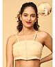 The Mom Store Cotton Woven Solid Nursing Pumping Hands Free Bra - Beige