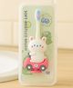 Badal Kidz Baby Soft Bristle Toothbrush with Bear Handle - Gentle Oral Care with Travel Case (6M Plus) - White
