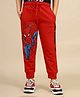 Kidsville Marvel Avengers Featuring Spiderman Printed Joggers - Red