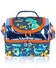 SCHOOLISH Kids Double Decker Cooler Insulated Lunch Bag Large Tote for Boys, Girls, Men, Women, with Adjustable Strap, Dinosaur- PACK OF 1- COLOR MAY VARY