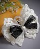 Vogue Hair Accessories Bow Hair Claw Hair Clutcher Hair Clip - White