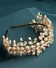 Vogue Hair Accessories Full  Crystal Beads Hairband Headband - Gold