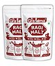 ByGrandma Ragi Malt Powder | Health Drink for all ages, Adults & Women | Natural & Poushtik Mix | No Refined Sugar | With Dry Fruits & Jaggery | Instant Drink Mix for Milk | 400g Pack of 2