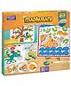 Imagimake Art & Craft DIY Madhubani Painting & Colouring Kit Using Water Brush Pen & Stamps - Multicolor