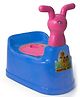 Reliance PLAST Toilet Trainer Baby Potty Chair With Removable Bowl & Closing Lid Potty - DARK-BLUE-PINK