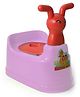 Reliance PLAST Toilet Trainer Baby Potty Chair With Removable Bowl & Closing Lid Potty - PINK-RED