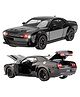 Magicwand 1:24 Scale Die-Cast Metal Dodge SRT Hellcat Car Large with 4 Openable Doors,Lights & Music & Working Steering Box Packed Pack of 1 Random Color